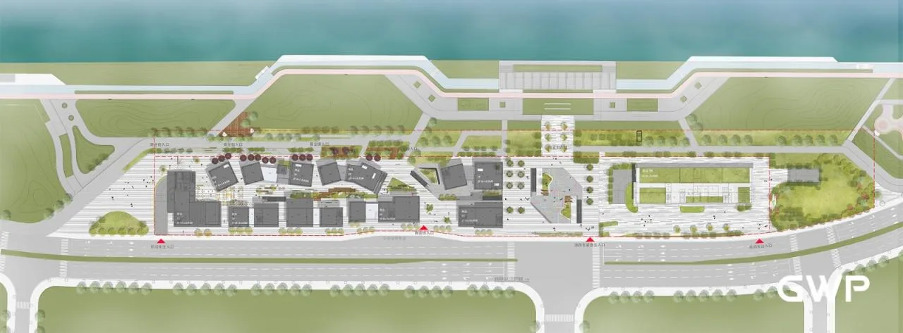 BIM Architecture | Hangzhou Lin'an Tiaoxi Park Cultural and Leisure Commercial Street/GWP Works