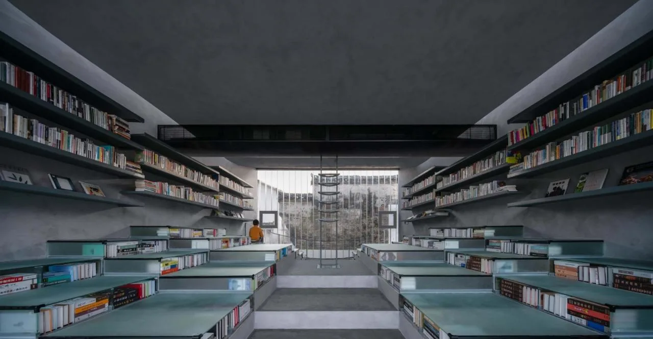 BIM Architecture | Bridge Gallery: Mount Huangshan Taoyuan Store of Shanghai Sanlian Bookstore/Lai Architectural Design Studio