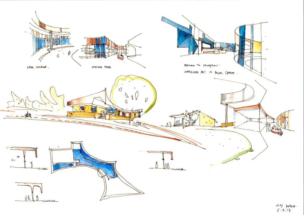 BIM Architecture | Urban Beach Boarding College/iredale pedersen hook architects