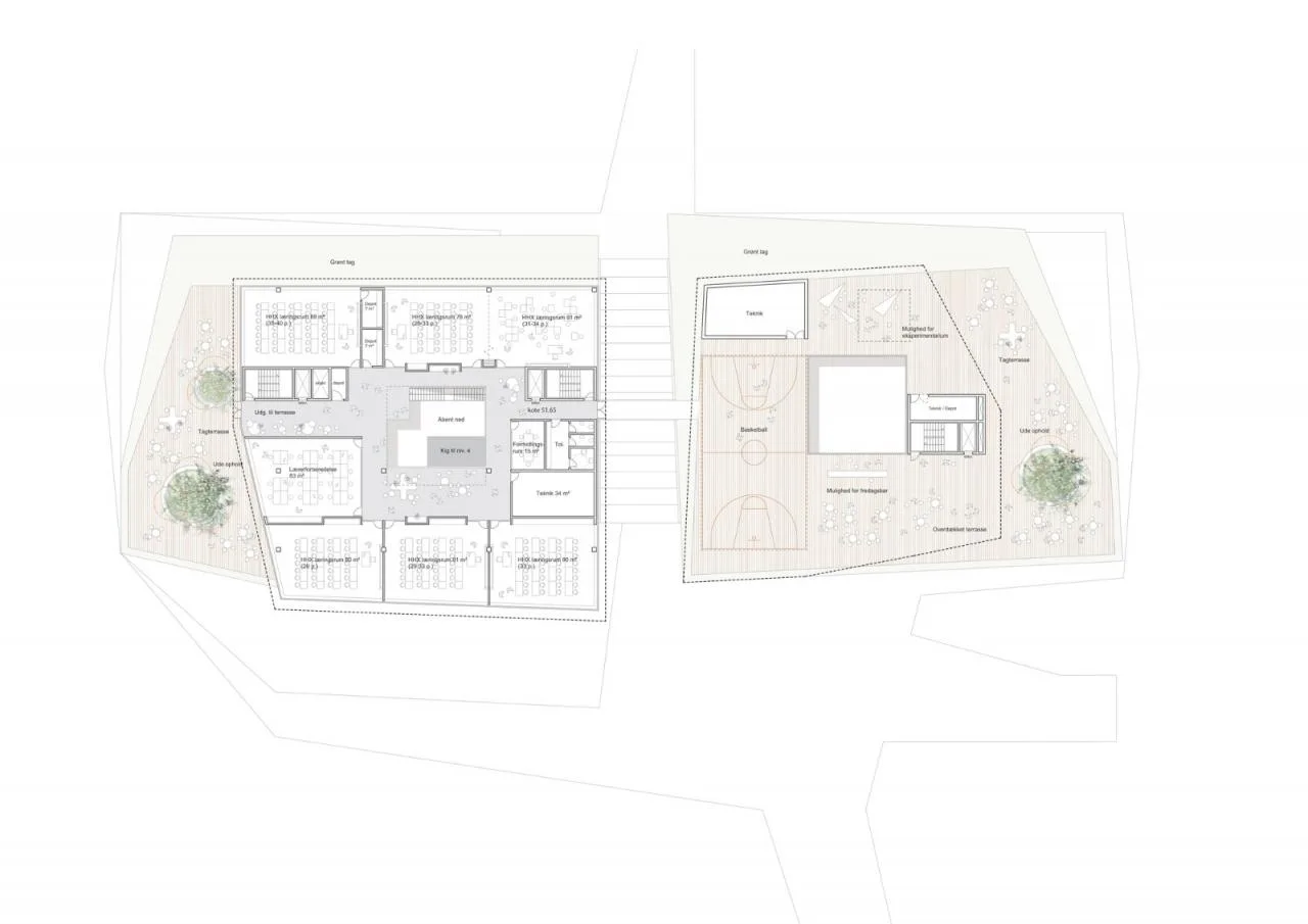 BIM Architecture | Mercantec Midtbyens Gymnasium/Cubo Architecture Firm