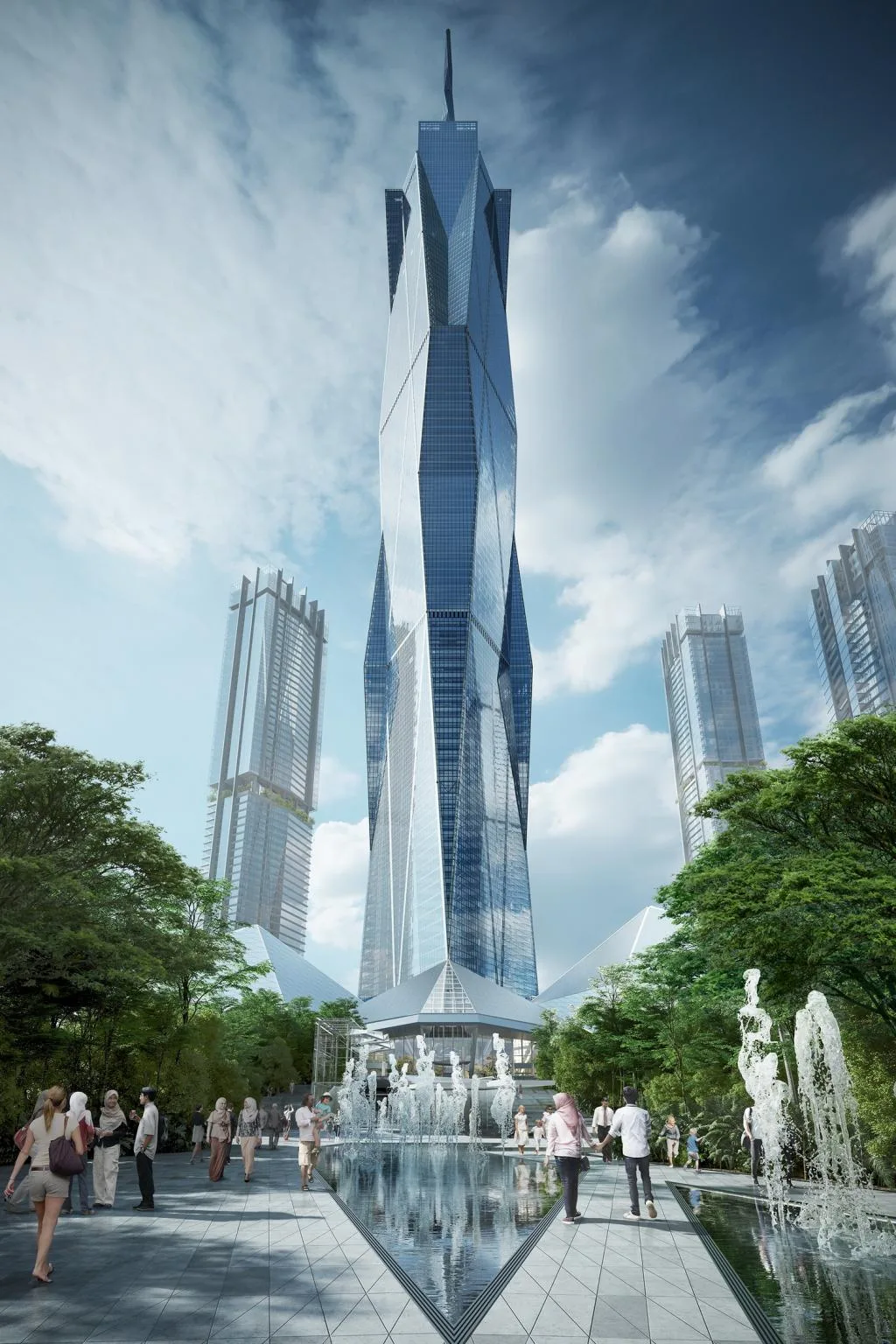 BIM Architecture | Merdeka 118 Building, Kuala Lumpur/Fender Katsalidis