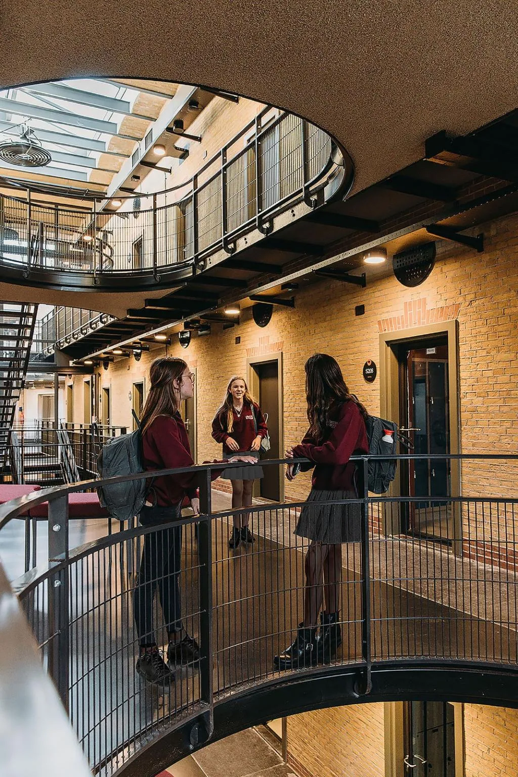 BIM architecture | School converted from prison/Atelier PRO architects