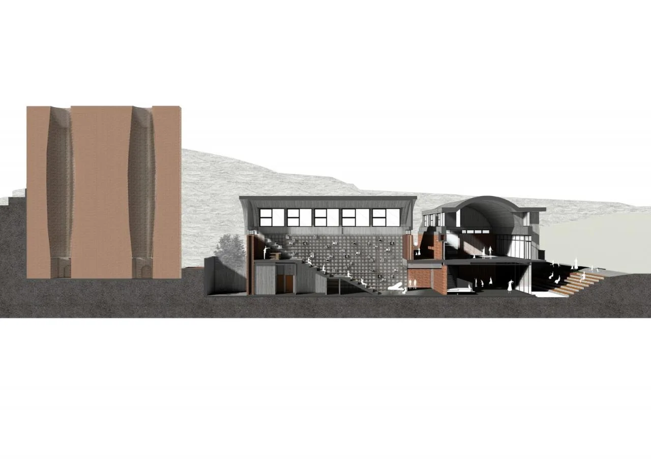 BIM Architecture | Nanjing Pioneer Tangshan Mine Bookstore/Southeast University School of Architecture+Yihejing Architecture Firm