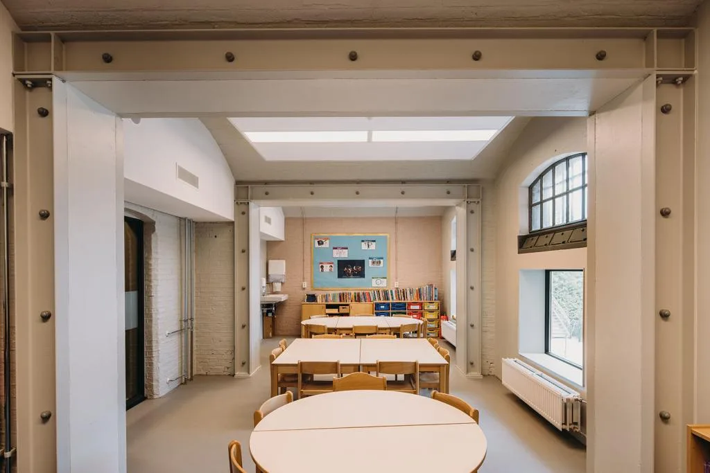 BIM architecture | School converted from prison/Atelier PRO architects