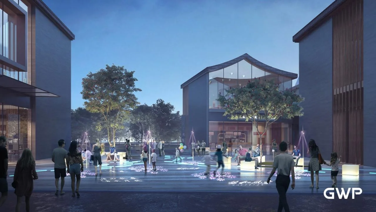 BIM Architecture | Hangzhou Lin'an Tiaoxi Park Cultural and Leisure Commercial Street/GWP Works