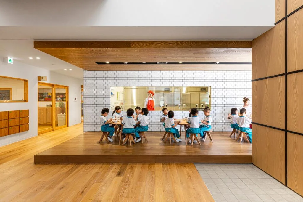 BIM Architecture | EZ Kindergarten, Staircase Space Building Fun Game Space/Hibiya Design+Kids Design Labo