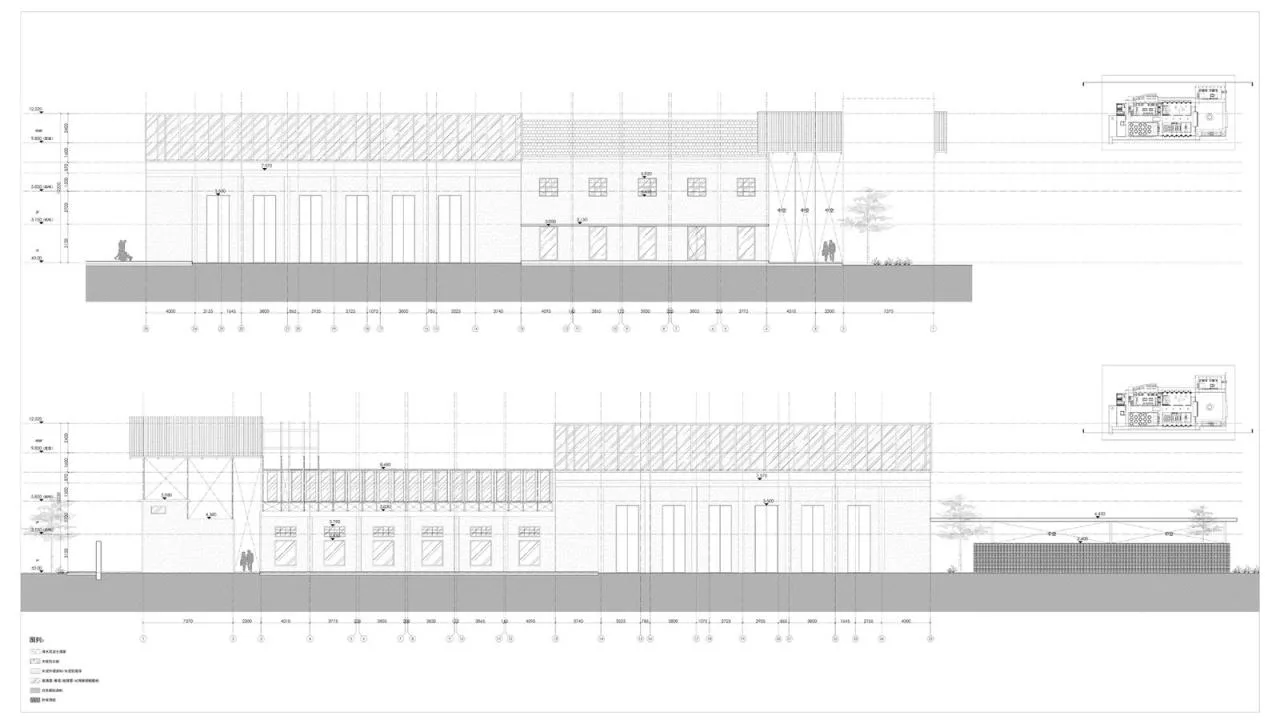 BIM Architecture | Renovation of Shuangchuang Living Room in Dongbantou Village, Tongxiang | Shanghai Yanyang Architectural Design Studio