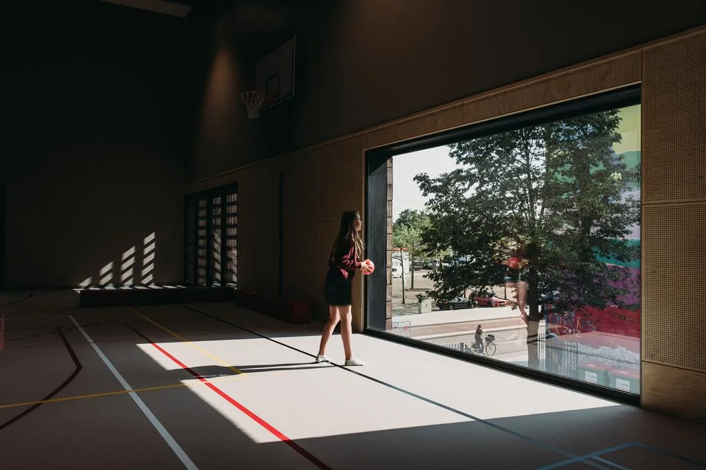 BIM architecture | School converted from prison/Atelier PRO architects