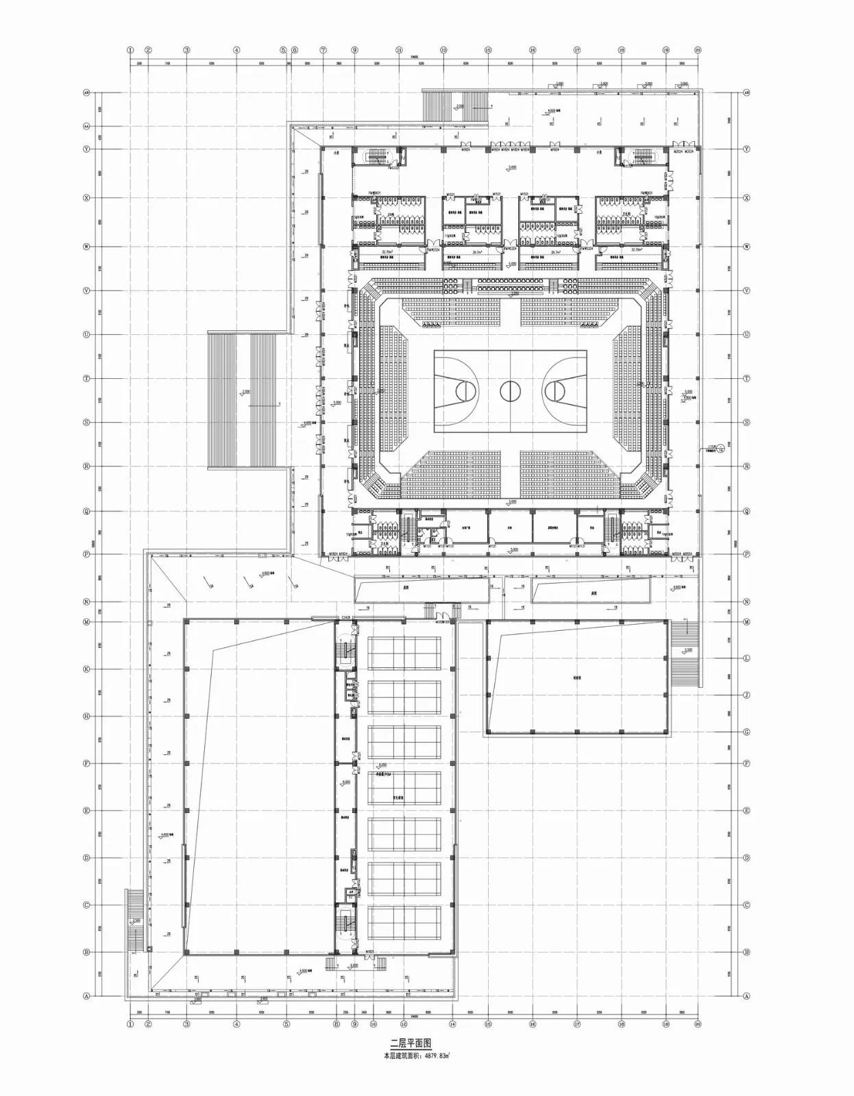 BIM Architecture | Jinan Shandong First Medical University Cultural and Sports Center/Tianjin University Design Institute · Gu Zhihong Studio