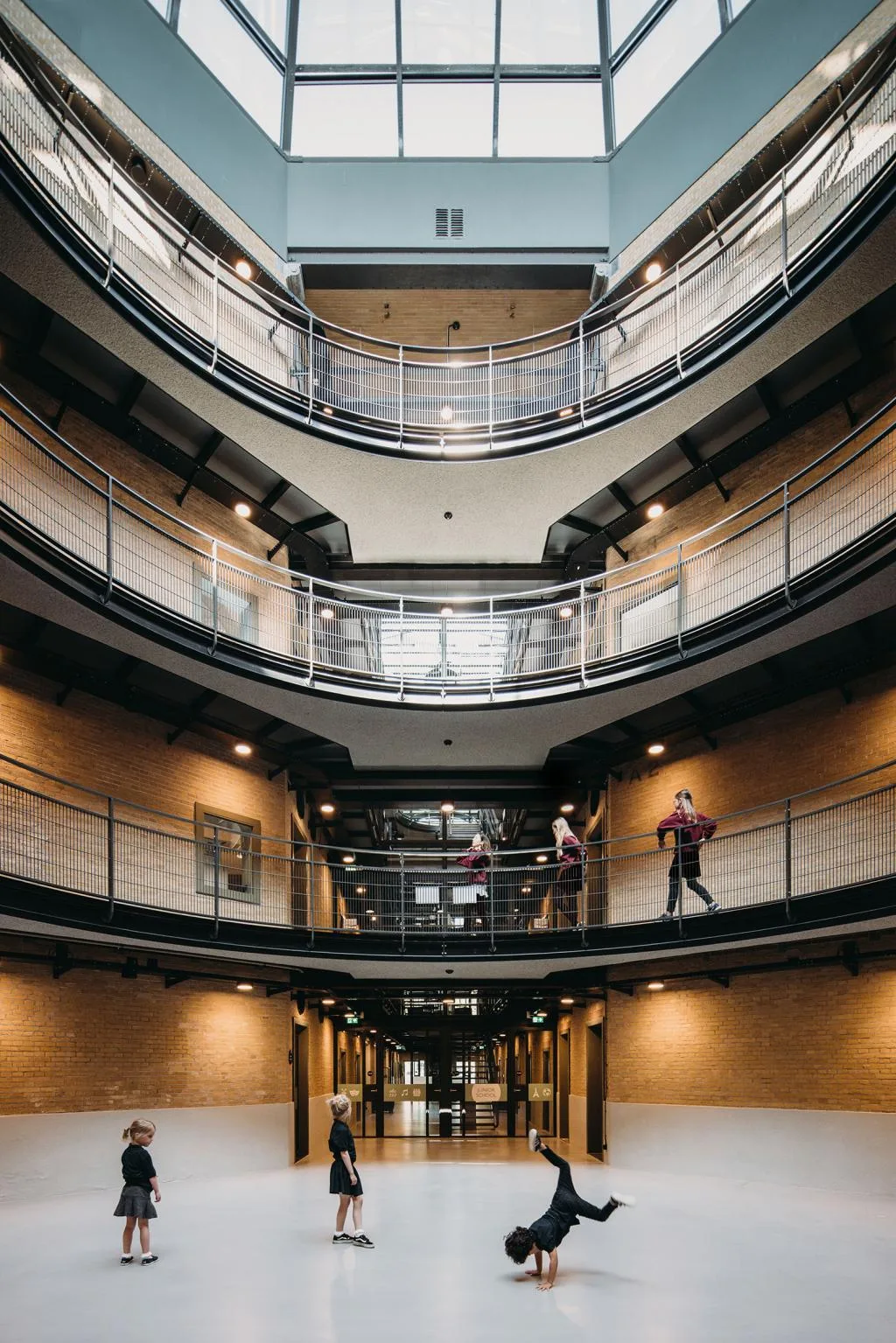 BIM architecture | School converted from prison/Atelier PRO architects