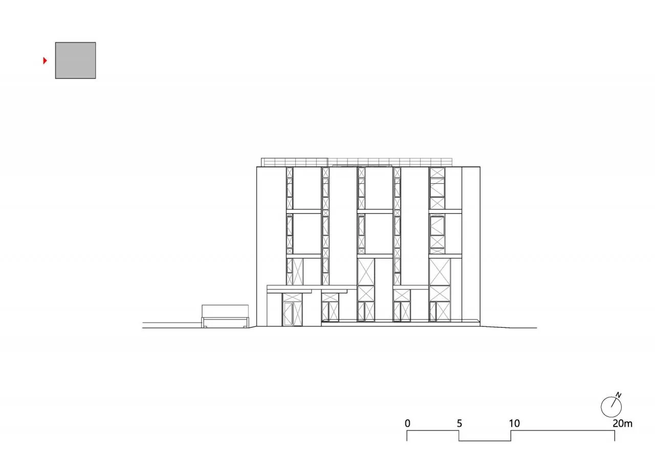 BIM Architecture | 'Do you want to dance?' Messy office building/poly.m.ur
