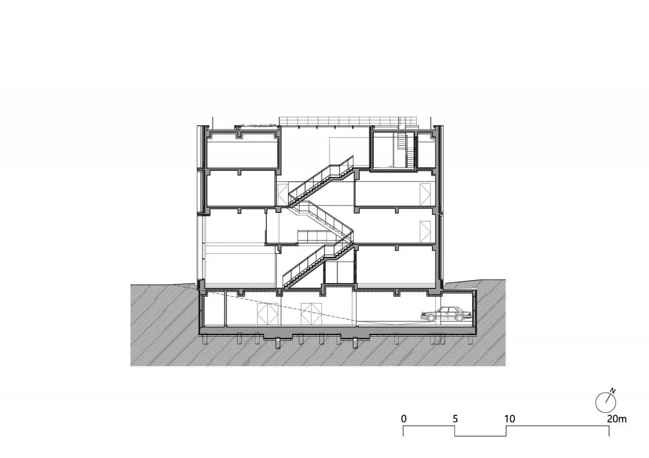 BIM Architecture | 'Do you want to dance?' Messy office building/poly.m.ur