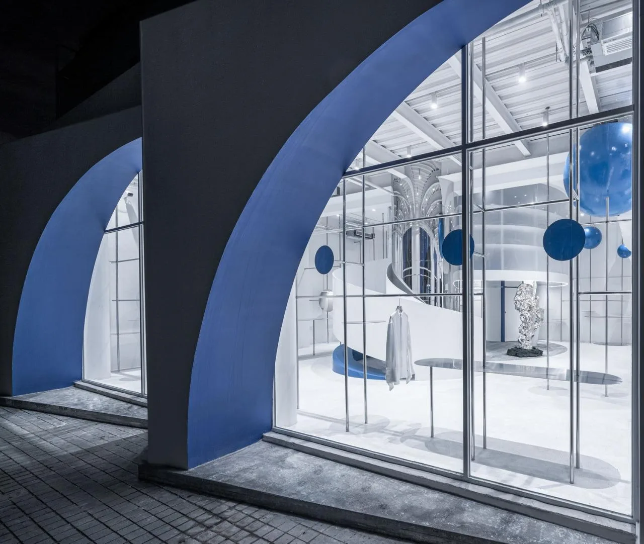 BIM Architecture | Floating Half Earth/Flying World Inspiration Design Laboratory