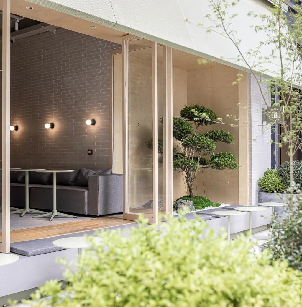 BIM Architecture | Nanjing Viewpoint Tea Room/Triostudio by Sanlishe