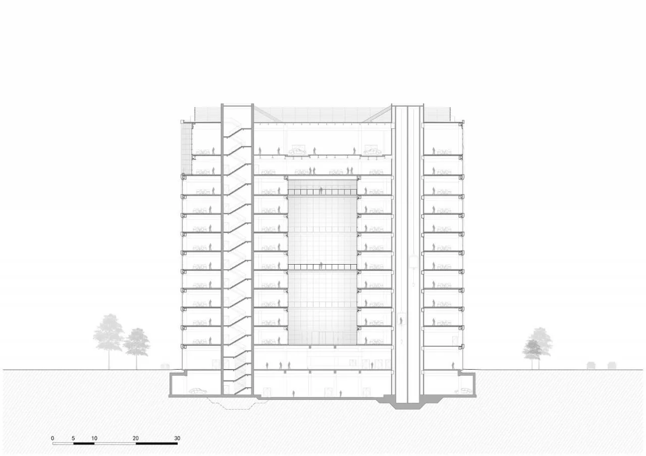BIM Architecture | Shanghai SAIC Volkswagen Technology Center/HPP Architecture Firm