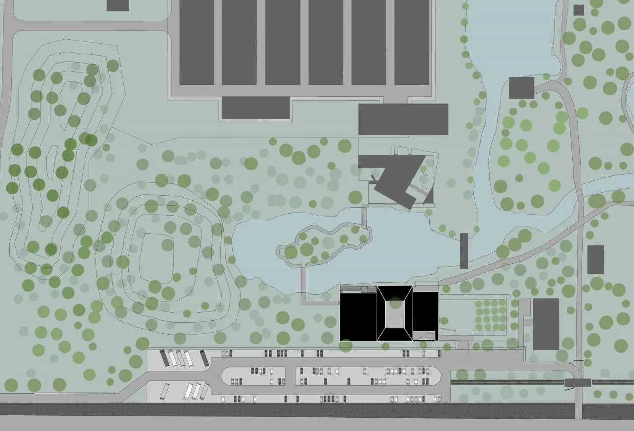 BIM Architecture | Exhibition Hall in Shiwan Pig House/Actually Architectural Firm