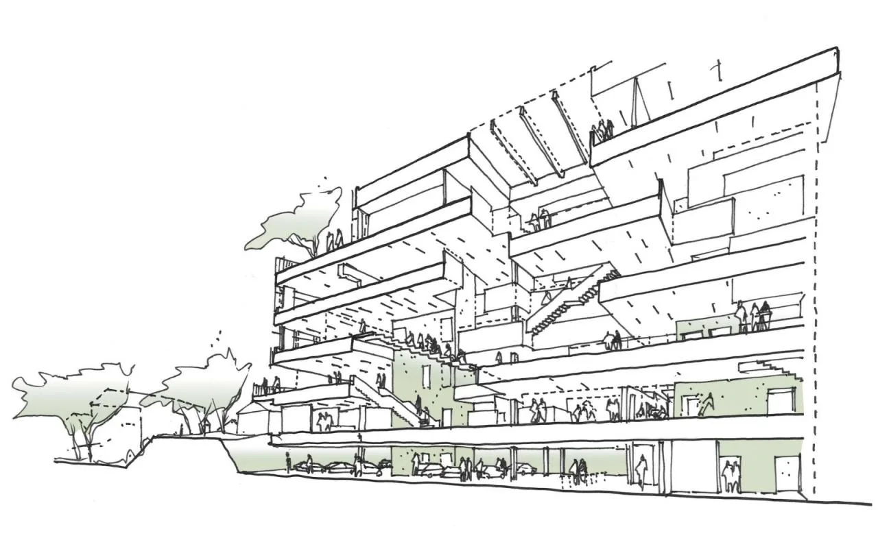 BIM Architecture | Mercantec Midtbyens Gymnasium/Cubo Architecture Firm