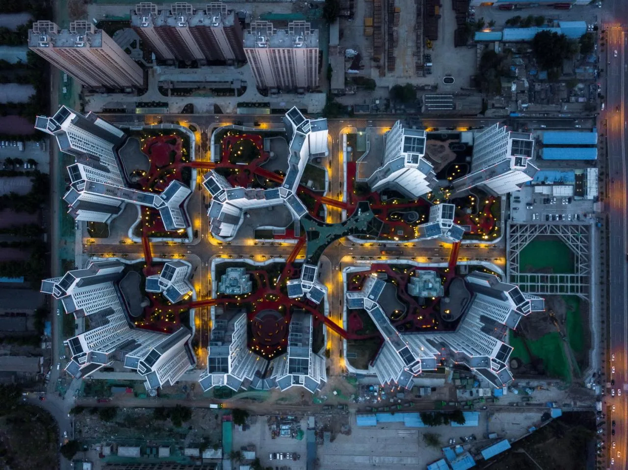 BIM Architecture | Baiziwan Public Rental Housing (Yanbao · Baiwan Home)/MAD announces first completed public rental housing project