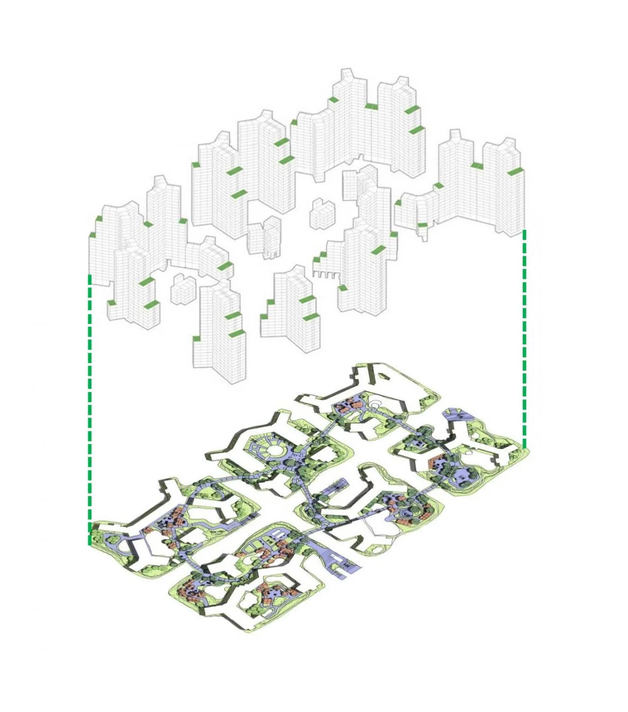 BIM Architecture | Baiziwan Public Rental Housing (Yanbao · Baiwan Home)/MAD announces first completed public rental housing project
