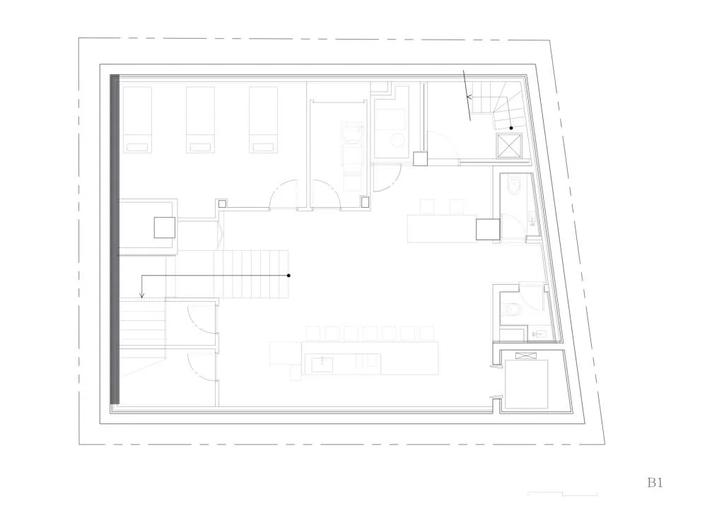 BIM Architecture | Diagonal Pyramid Concrete Building, Areuke Spa/Chiasmus Partners