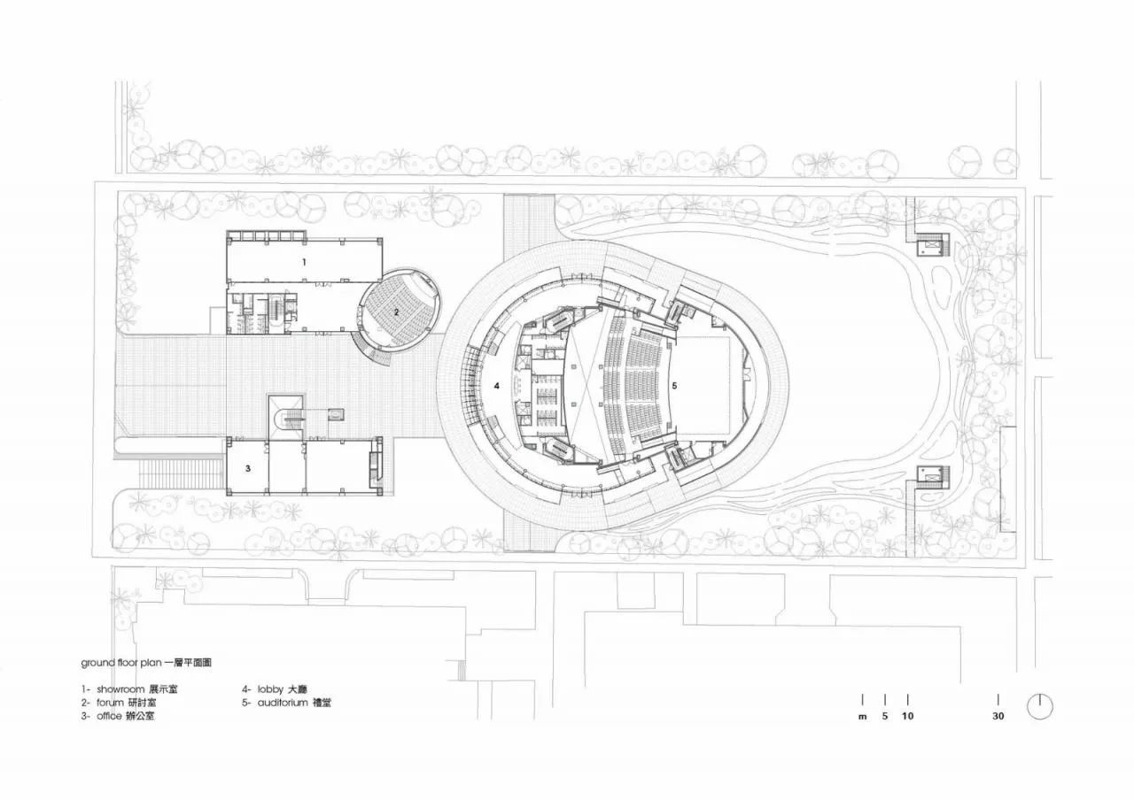 BIM Architecture | Taiwan Central University Multi functional Auditorium/Pan Ji Joint Architectural Firm