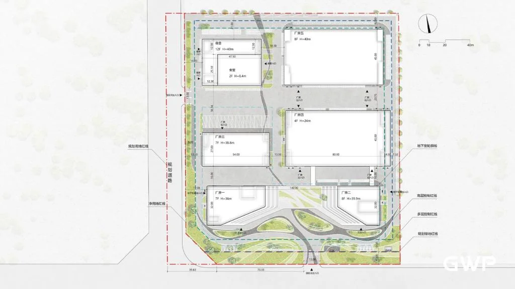 BIM Architecture | Guangzhou Fanwenhua Headquarters Industrial Park Project/GWP
