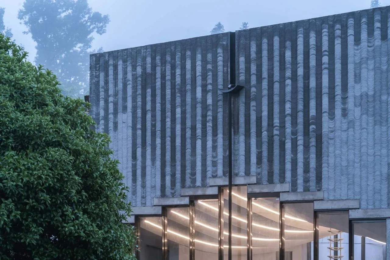BIM Architecture | Bridge Gallery: Mount Huangshan Taoyuan Store of Shanghai Sanlian Bookstore/Lai Architectural Design Studio
