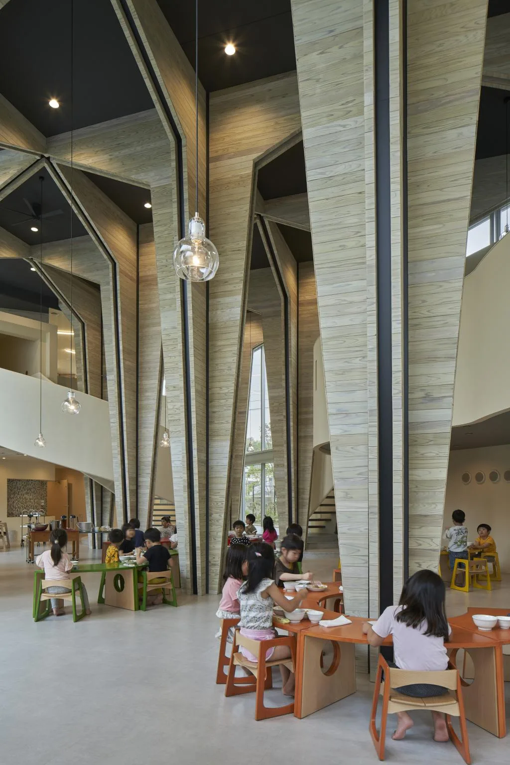 BIM Architecture | Mega Structures and Small People, Building Purple Forest Kindergarten/UID Architects