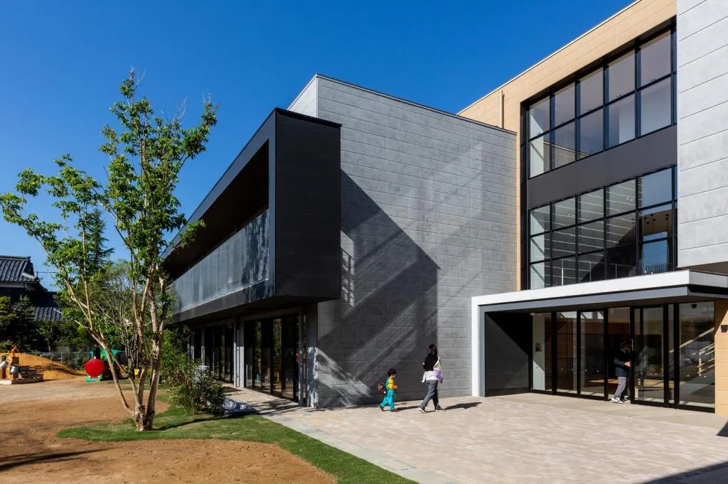 BIM Architecture | EZ Kindergarten, Staircase Space Building Fun Game Space/Hibiya Design+Kids Design Labo
