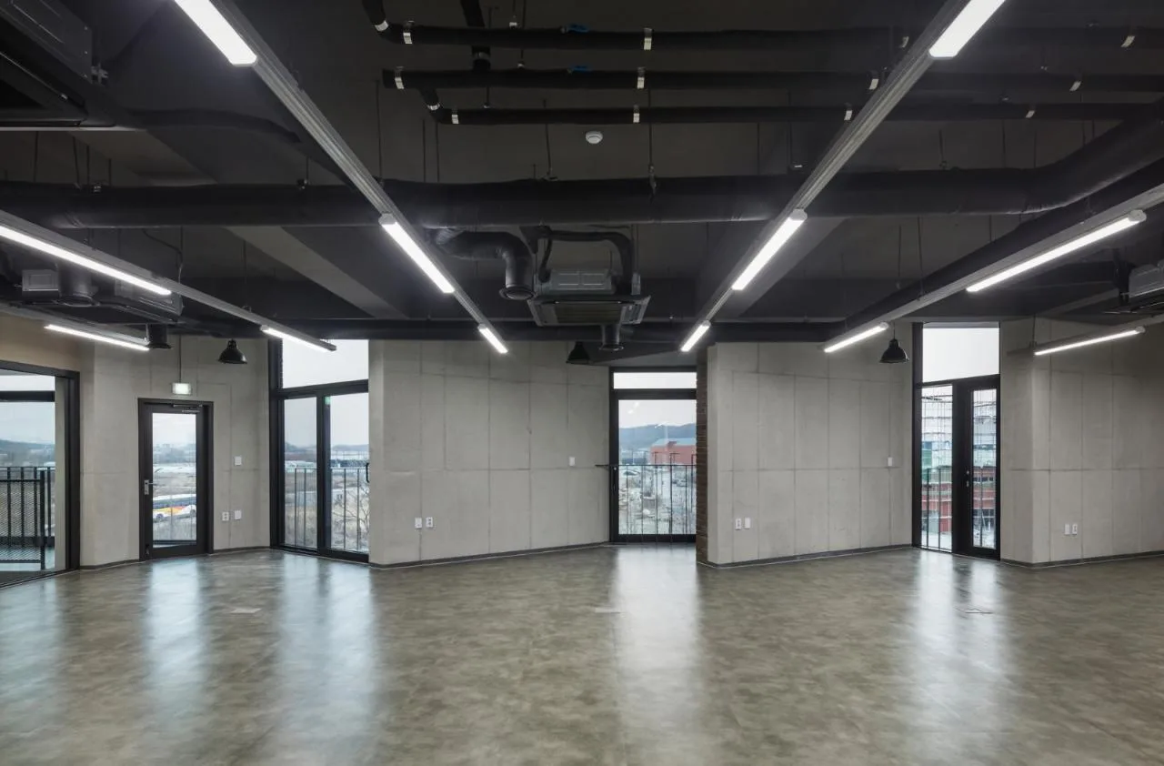 BIM Architecture | 'Do you want to dance?' Messy office building/poly.m.ur
