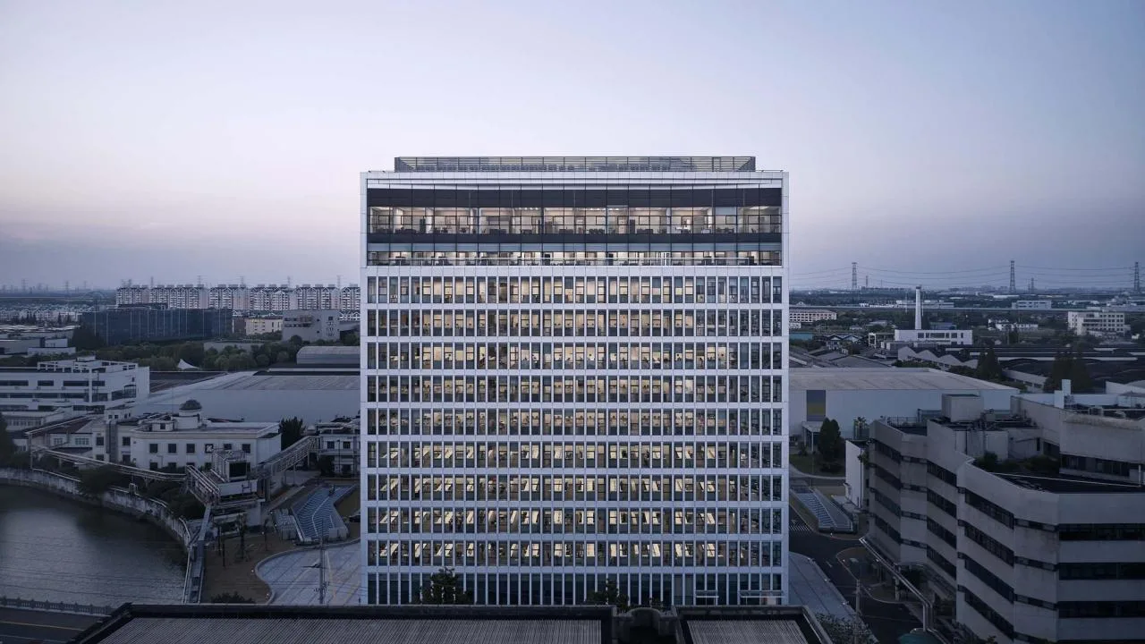 BIM Architecture | Shanghai SAIC Volkswagen Technology Center/HPP Architecture Firm