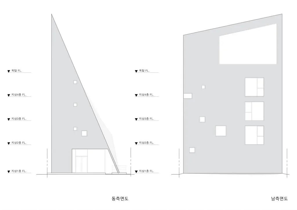 BIM Architecture | Diagonal Pyramid Concrete Building, Areuke Spa/Chiasmus Partners