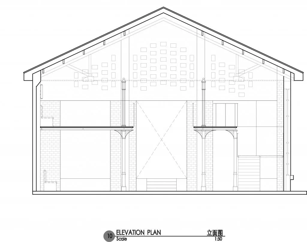 How can industrial buildings be transformed into Thai style tea restaurants using BIM architecture? /San Li Society Triostudio