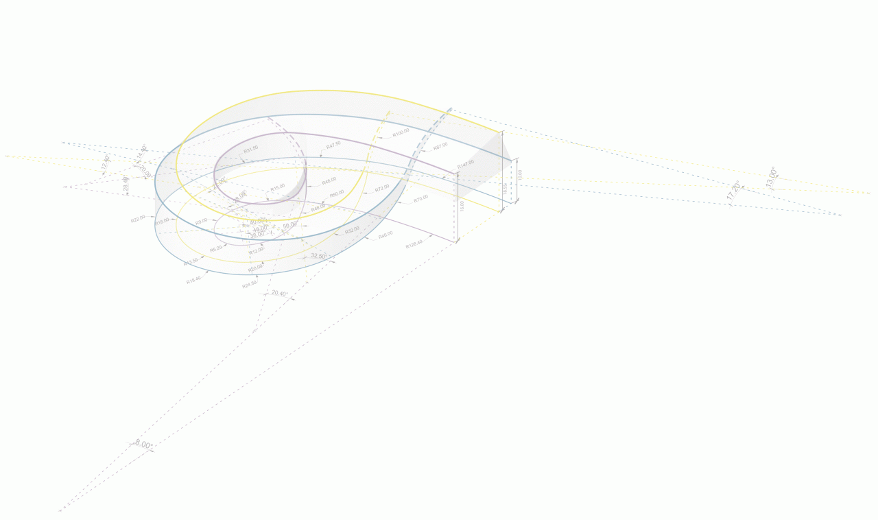 BIM Building | Window overlooking Mount Taishan Mountain: Mount Taishan Youyou Tourist Center | line+WORK