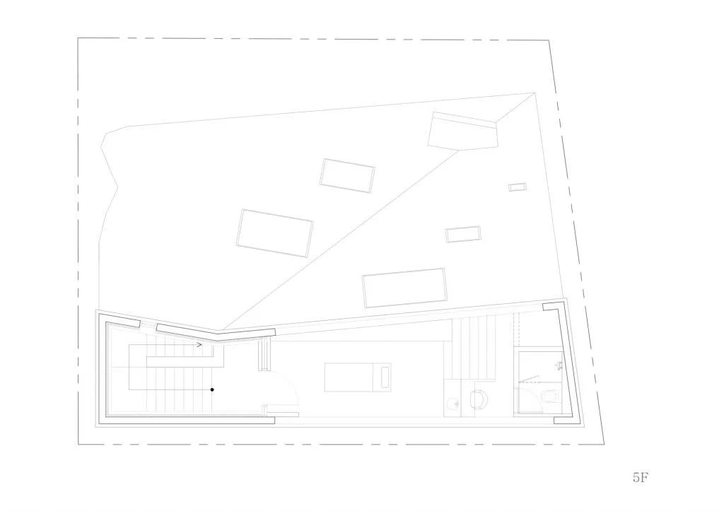 BIM Architecture | Diagonal Pyramid Concrete Building, Areuke Spa/Chiasmus Partners