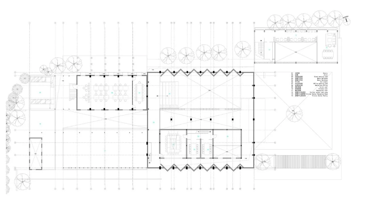 BIM Architecture | Renovation of Shuangchuang Living Room in Dongbantou Village, Tongxiang | Shanghai Yanyang Architectural Design Studio