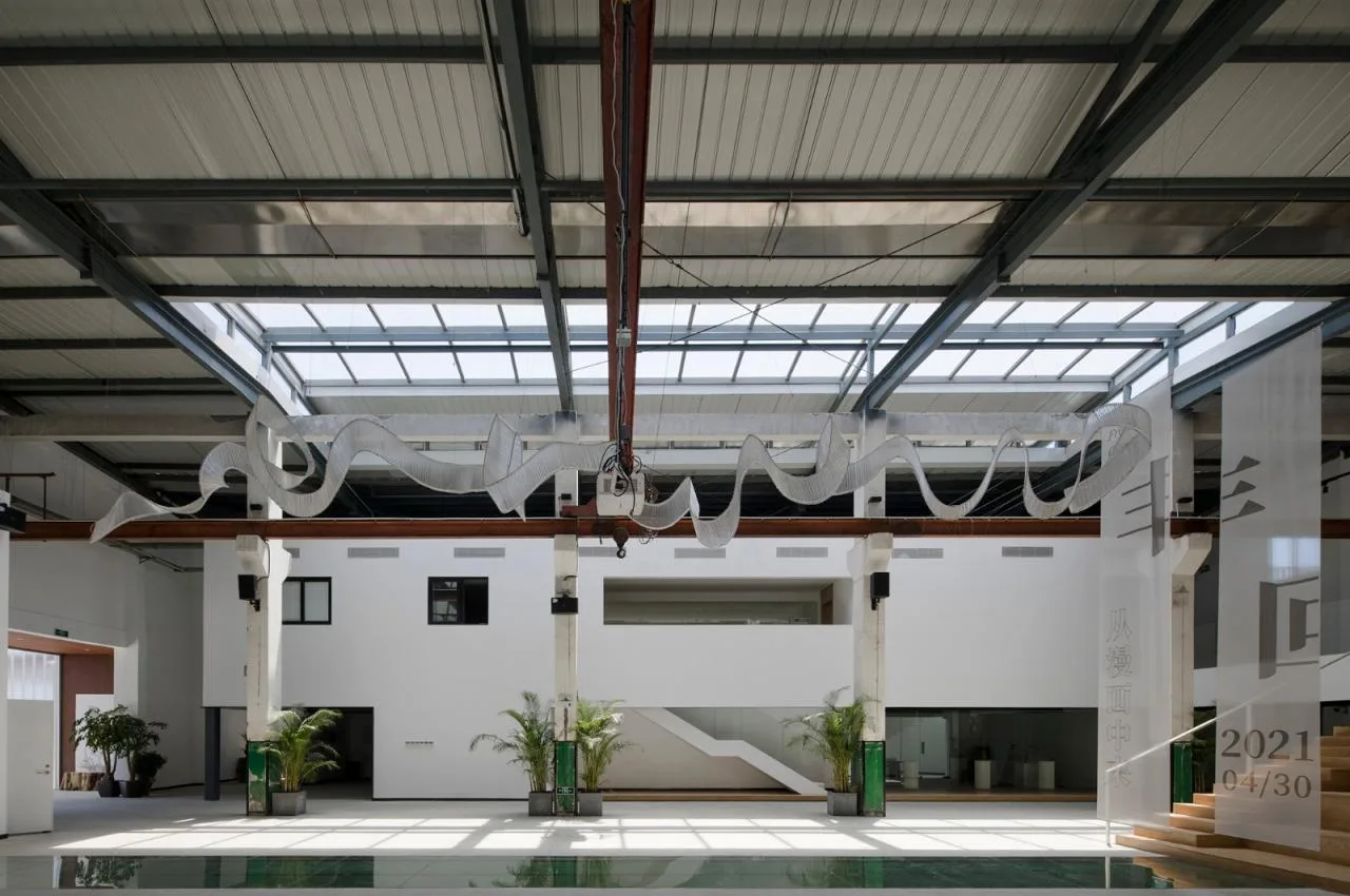 BIM Architecture | Renovation of Shuangchuang Living Room in Dongbantou Village, Tongxiang | Shanghai Yanyang Architectural Design Studio