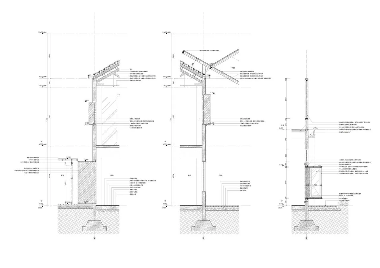 BIM Architecture | Renovation of Shuangchuang Living Room in Dongbantou Village, Tongxiang | Shanghai Yanyang Architectural Design Studio