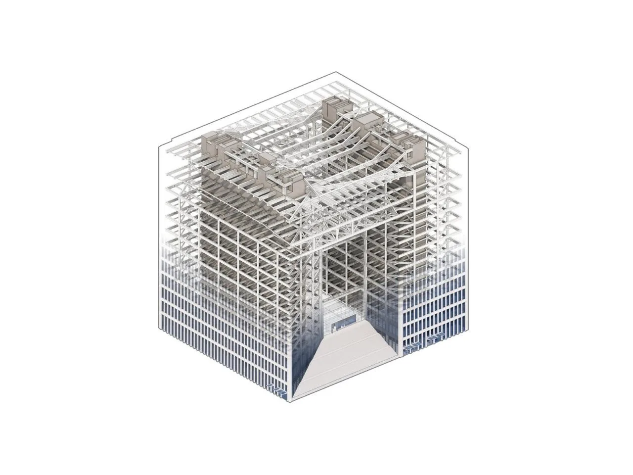 BIM Architecture | Shanghai SAIC Volkswagen Technology Center/HPP Architecture Firm
