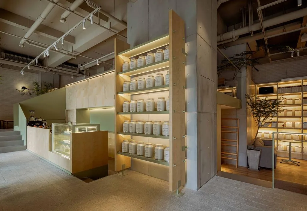 BIM Architecture | Nanjing Viewpoint Tea Room/Triostudio by Sanlishe