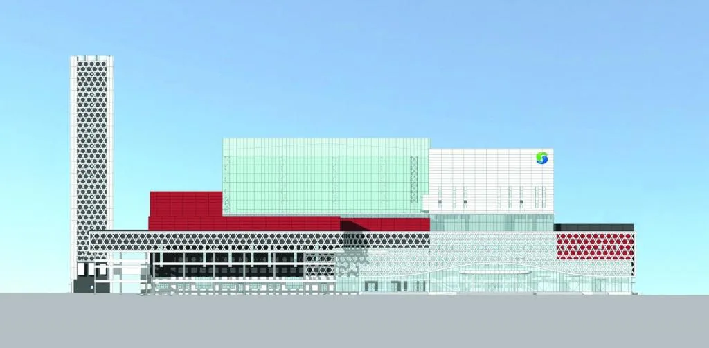 BIM Architecture | Taiyuan Municipal Solid Waste Incineration Power Plant/AIA Life Designers