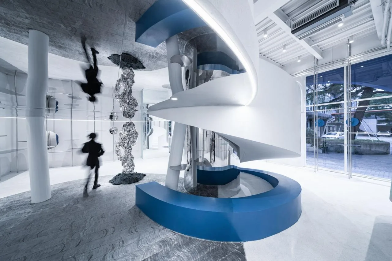 BIM Architecture | Floating Half Earth/Flying World Inspiration Design Laboratory
