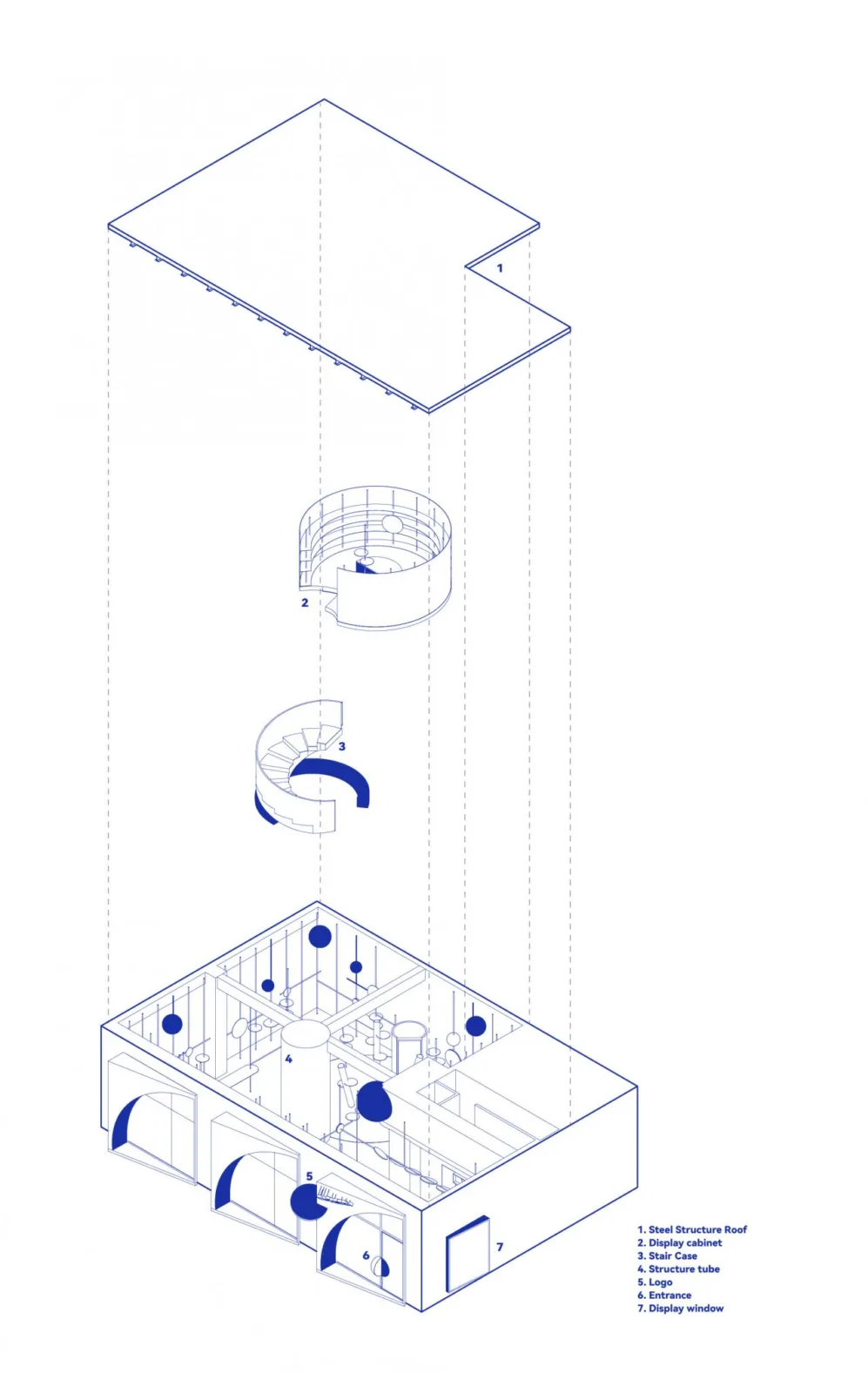 BIM Architecture | Floating Half Earth/Flying World Inspiration Design Laboratory