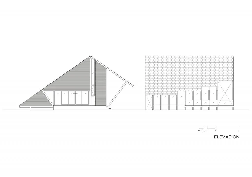 BIM Architecture | Triangle House, Backyard Private Residence/TOUCH Architect