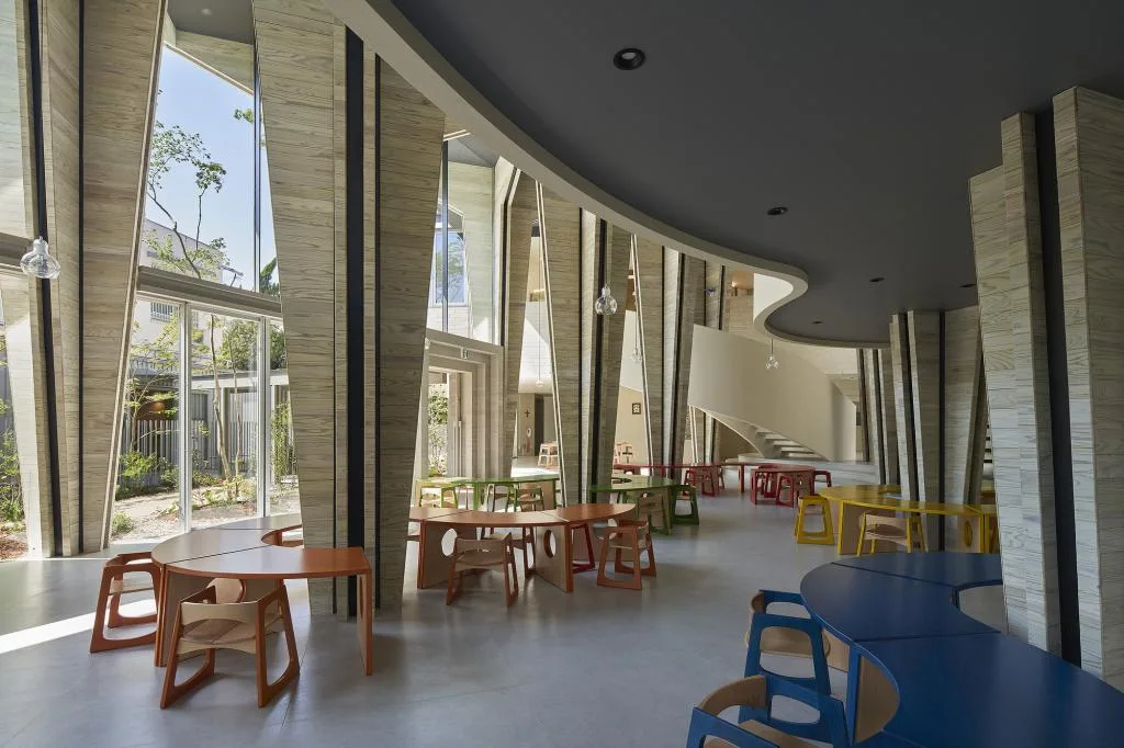BIM Architecture | Mega Structures and Small People, Building Purple Forest Kindergarten/UID Architects