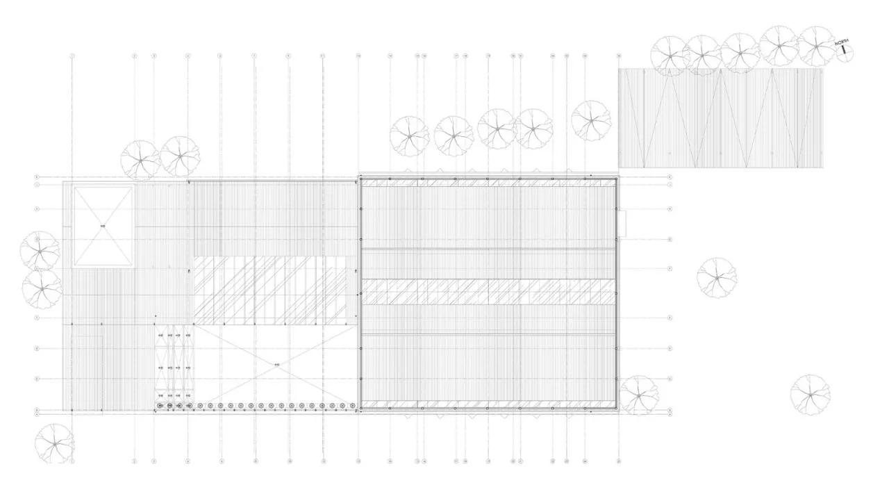 BIM Architecture | Renovation of Shuangchuang Living Room in Dongbantou Village, Tongxiang | Shanghai Yanyang Architectural Design Studio