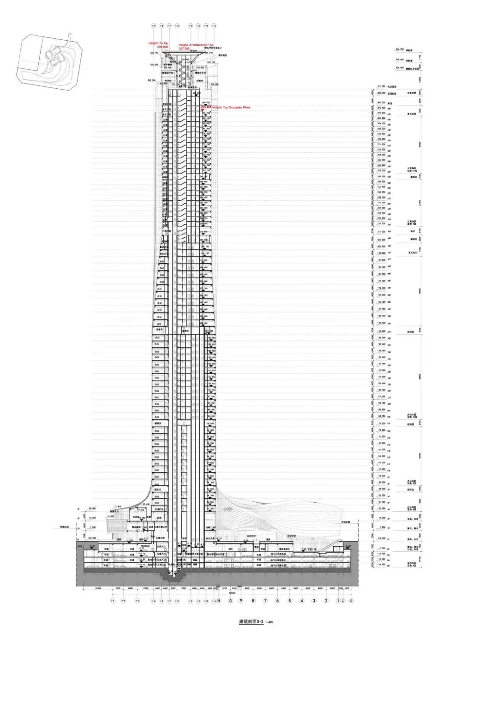 BIM Architecture | Hengqin International Financial Center/Aedas