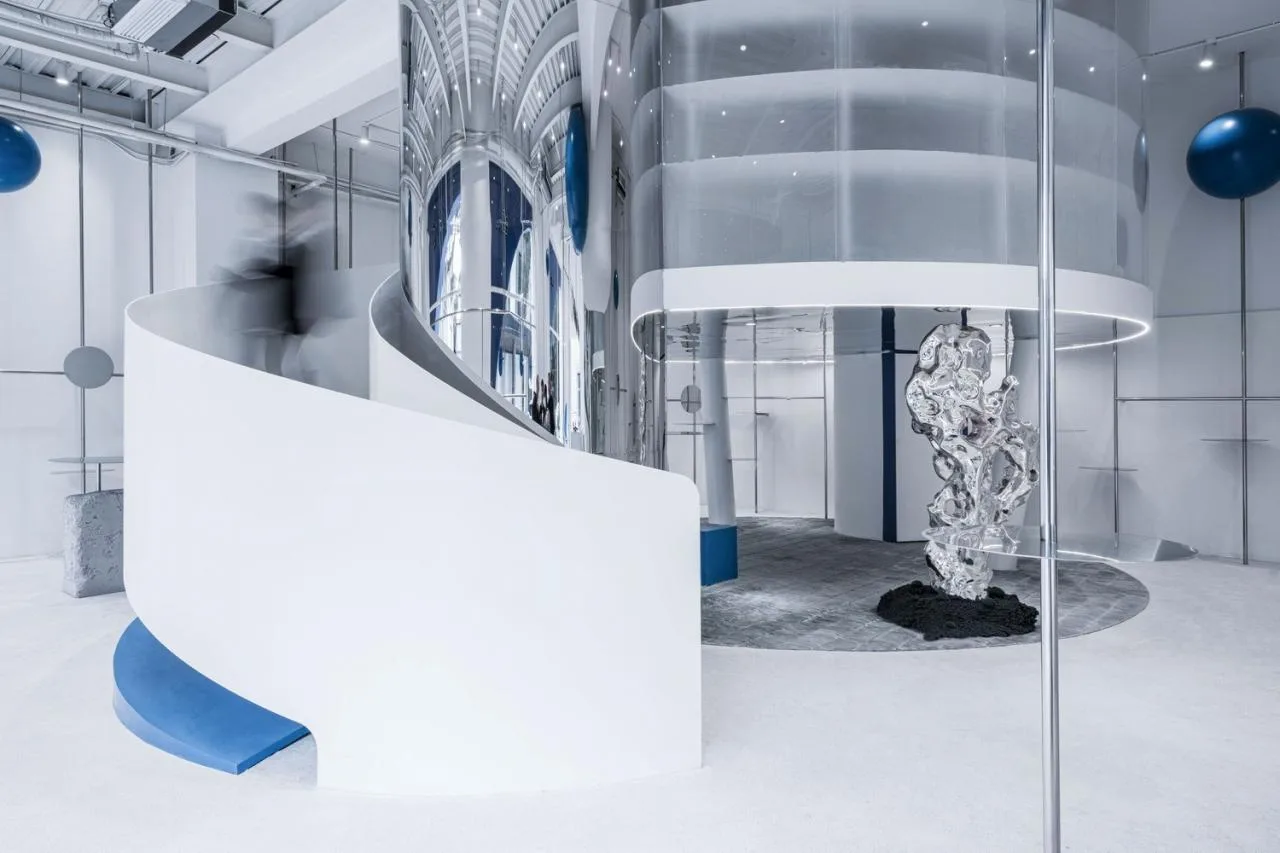 BIM Architecture | Floating Half Earth/Flying World Inspiration Design Laboratory
