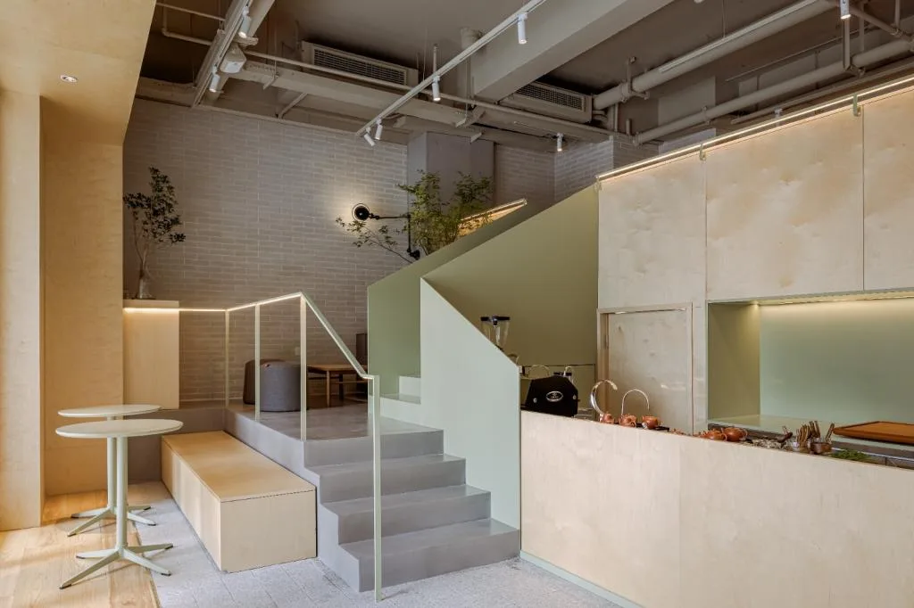 BIM Architecture | Nanjing Viewpoint Tea Room/Triostudio by Sanlishe