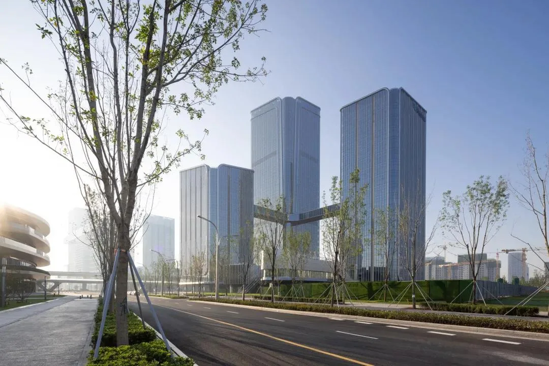 BIM Architecture | The Most Beautiful National Games come to a perfect end, and the Olympic Sports Axis Gate continues to bloom with new vitality/San Yi Architectural Design